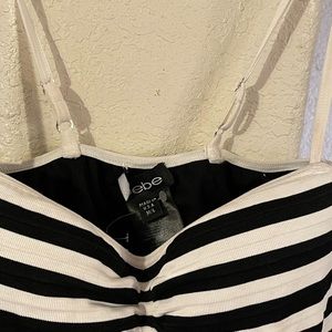 Beautiful black and white Bebe dress